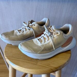 Lululemon Peach running sneakers